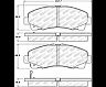 StopTech StopTech Street Select Brake Pads - Rear for Acura TL