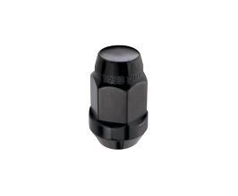 McGard Hex Lug Nut (Cone Seat Bulge Style) M12X1.5 / 3/4 Hex / 1.45in. Length (Box of 144) - Black for Acura TLX UB1