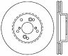 StopTech StopTech 04-14 Acura TSX SportStop Cryo Slotted & Drilled Front Left Rotor