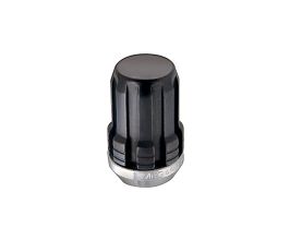 McGard SplineDrive Lug Nut (Cone Seat) M12X1.5 / 1.24in. Length (Box of 50) - Black (Req. Tool) for Acura TSX CL9