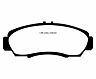 EBC 01-03 Acura CL 3.2 Redstuff Front Brake Pads for Acura TSX Base/Special Edition/V6