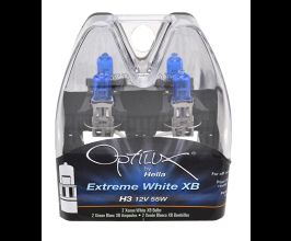 Hella H3 12V 55W Xen White XB Bulb (Pair) for BMW 1-Series E