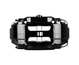 StopTech StopTech BBK 08+ BMW 135i Rear 345x28 Black ST-40 Calipers Slotted Rotors Pads and SS Lines for BMW 1-Series E
