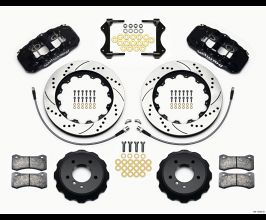Wilwood AERO6 Front Hat Kit 14.00 Drilled 2007-2011 BMW E90 Series w/Lines for BMW 1-Series E