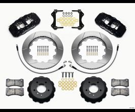 Wilwood AERO6 Front Hat Kit 14.00 2007-2011 BMW E90 Series w/Lines for BMW 1-Series E