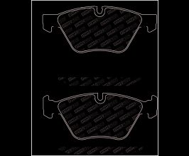 StopTech StopTech 06-16 BMW 125i Street Select Brake Pads - Front for BMW 1-Series E