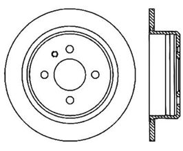 StopTech StopTech Drilled Sport Brake Rotor for BMW 1-Series E