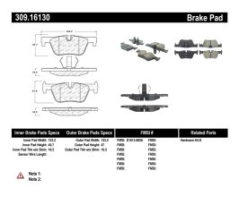 StopTech StopTech Performance Brake Pads for BMW 2-Series F