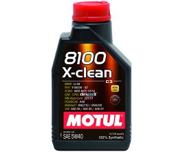 Motul 1L Synthetic Engine Oil 8100 5W40 X-CLEAN C3 -505 01-502 00-505 00-LL04 for BMW 3-Series E