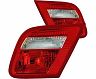 Anzo 2000-2003 BMW 3 Series E46 Taillights Red/Clear - Inner