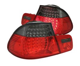 Anzo 1999-2001 BMW 3 Series E46 LED Taillights Red/Smoke 2pc for BMW 3-Series E