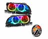 Oracle Lighting 99-01 BMW 3 Series Coupe HL - (Halogen) - ColorSHIFT for Bmw 318ti / 328is / 323is