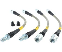StopTech StopTech 87-91 BMW M3 / 89-4/91 325/328 Series (E30/E36) Rear Stainless Steel Brake Line Kit for BMW 3-Series E