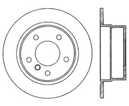 StopTech StopTech Drilled Sport Brake Rotor for BMW 3-Series E