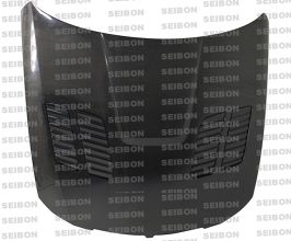 Seibon 05-08 BMW 3 Series 4 dr E90 (Excl M3) GTR-Style Carbon Fiber Hood for BMW 3-Series E4