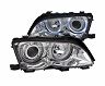 Anzo 2002-2005 BMW 3 Series E46 Projector Headlights w/ Halo Chrome