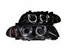 Anzo 1999-2001 BMW 3 Series E46 Projector Headlights w/ Halo Black (CCFL)