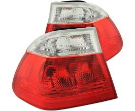 Anzo 1999-2001 BMW 3 Series E46 Taillights Red/Clear for BMW 3-Series E4