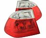 Anzo 1999-2001 BMW 3 Series E46 Taillights Red/Clear