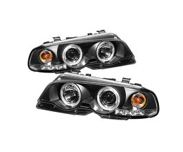 Spyder BMW E46 3-Series 00-03 2DR 1PC Projector Headlights LED Halo LED Blk PRO-YD-BMWE46-2D-HL-BK for BMW 3-Series E4