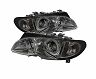 Spyder BMW E46 3-Series 02-05 4DR Projector Headlights 1PC LED Halo Smke PRO-YD-BMWE4602-4D-AM-SM for Bmw 330xi / 330i / 325xi / 325i Base
