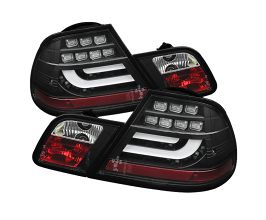 Spyder BMW E46 00-03 2Dr Coupe Light Bar LED Tail Lights Blk ALT-YD-BE4600-LBLED-BK for BMW 3-Series E4