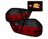 Spyder BMW E90 3-Series 06-08 4Dr LED Tail Lights Red Smoke ALT-YD-BE9006-LED-RS for Bmw 330Ci / 325Ci