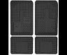 Husky Liners Universal Front and Rear Floor Mats - Black for Bmw 323Ci / 323i / 325Ci / 325i / 325xi / 328Ci / 328i / 330Ci / 330i / 330xi Base