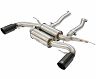 aFe Power MACHForce XP 2.5in Axle Back Stainless Exhaust w/ Black Tips 07-13 BMW 335i 3.0L L6 (E90/92) N55
