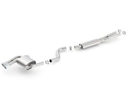 Borla 08-12 BMW 328i Sdm E90 2.0L RWD Dual Left Rear Exit Touring Cat-Back Exhaust for BMW 3-Series E9