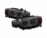 Spyder 12-14 BMW F30 3 Series 4DR Projector Headlights - LED DRL - Smoke (PRO-YD-BMWF3012-DRL-SM)