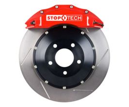StopTech StopTech 08+ BMW 328 (E9X) Front 355x32 Red ST-60 Calipers Slotted Rotors/Pads/SS Lines for BMW 3-Series E9