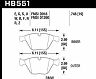 HAWK 07-09 BMW 335d/335i/335xi / 08-09 328i/M3 Performance Ceramic Street Front Brake Pads for Bmw 335i / 335d / 335is / 335i xDrive / 328i xDrive / 328i / 335xi / 328xi Base