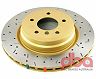 DBA 06+ BMW 335d/335i E90/91/92 Rear Drilled & Slotted 4000 Series Rotor