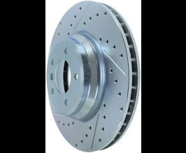 StopTech StopTech Select Sport 07-13 BMW 335i Slotted & Drilled Vented Right Front Brake Rotor for BMW 3-Series E9