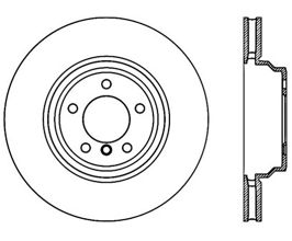 StopTech StopTech 07-12 BMW 335i Front Left Cryo Slotted Sport Brake Rotor for BMW 3-Series E9