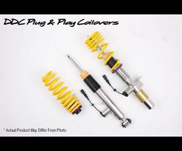 KW Coilover Kit DDC Plug & Play for BMW 3 Series F30 320i 328i 328d AWD w/EDC incl. EDC Delete Unit for BMW 3-Series E9