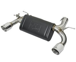 aFe Power MACHForce XP 16-17 BMW 340i/iX 440i/iX L6-3.0L (t) SS Axle-Back Exhaust w/Polished Tips for BMW 3-Series F