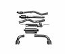 CORSA Performance 12-14 BMW 335i Sedan RWD F30 3in Polished Touring Dual Rear Single 3.5in Tip Cat-Back Exhaust