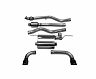 CORSA Performance 12-14 BMW 335i Sedan RWD F30 3in Black Touring Dual Rear Single 3.5in Tip Cat-Back Exhaust