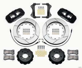 Wilwood AERO6 Front Hat Kit 15.00 2007-2011 BMW E90 Series w/Lines for BMW 3-Series F