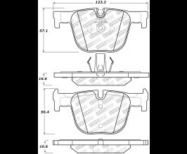 StopTech StopTech Street Select Brake Pads w/Hardware - Rear for BMW 3-Series F