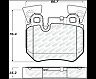 StopTech StopTech 08-13 BMW 1-Series Street Select Rear Brake Pads for Bmw 328i Base
