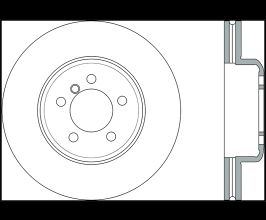 StopTech StopTech Sport 14-15 BMW 435i Right Front Slotted Brake Rotor for BMW 3-Series F