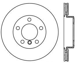 StopTech StopTech Sport Slotted (CRYO) 10-15 BMW X1 Front Left Rotor for BMW 3-Series F