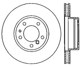 StopTech StopTech Drilled Sport Brake Rotor for BMW 3-Series F