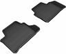 3D Mats 2019-2020 BMW 3 Series (G20) Kagu 2nd Row Floormats - Black