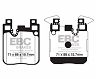 EBC 14+ BMW M3 3.0 Twin Turbo (F80) Yellowstuff Rear Brake Pads for Bmw 330i Base