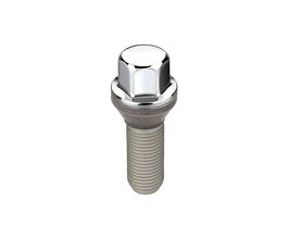 McGard Hex Lug Bolt (Cone Seat) M14X1.25 / 17mm Hex / 27.5mm Shank Length (Box of 50) - Chrome for BMW 3-Series G