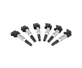 Mishimoto 2002+ BMW M54/N20/N52/N54/N55/N62/S54/S62 Six Cylinder Ignition Coil Set of 6 for BMW 4-Series F